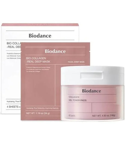 Mask bio collagene + Gel Toner pads