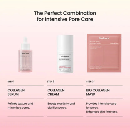 Mask bio collagene + Gel Toner pads
