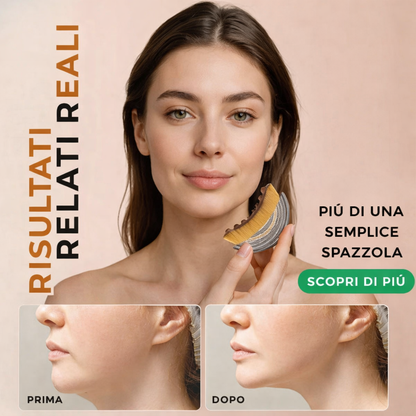 Spazzola per massaggio linfatico