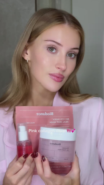 Mask bio collagene + Gel Toner pads